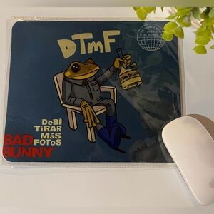 Blue DTMF Mouse Pad with Frog Design